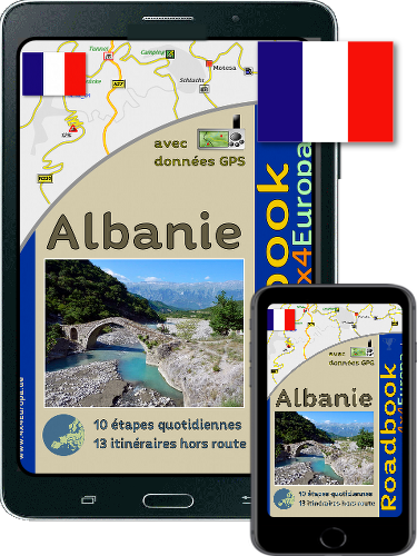 Guide e-book offroad Albanie