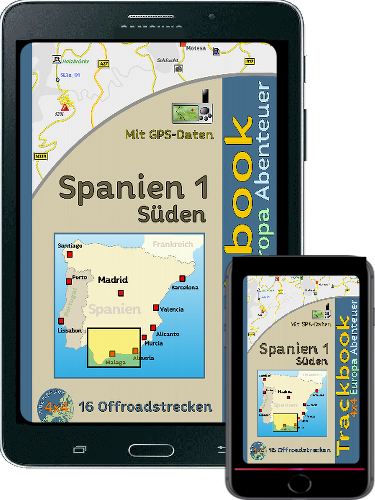 Trackbook 4x4 Europa Spanien1 Süd