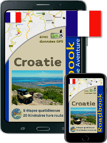 Guide e-book offroad Croatie