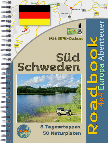 Offroadreise Schweden Süd als Reiseführer mit Spiralbindung Offroadreise Schweden Süd als Reiseführer mit Spiralbindung