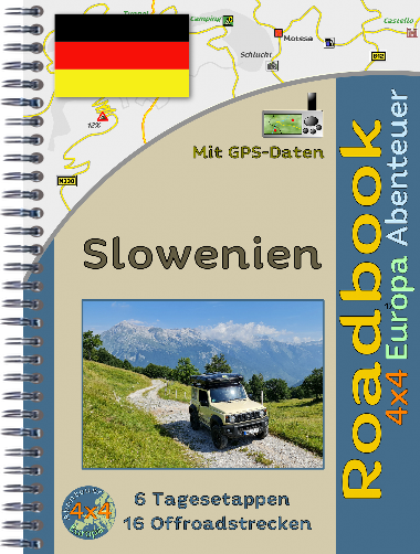 Offroadreise Slowenien als Reiseführer mit Spiralbindung