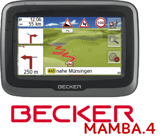 becker mamba motorradnavi