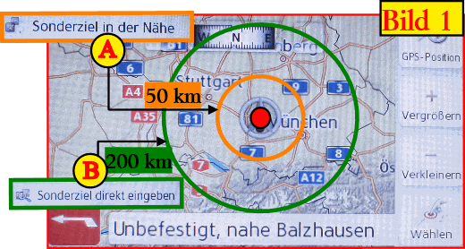 becker navi zu einem poi navigieren 1