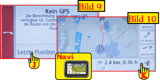 becker navi zu einem poi navigieren 4