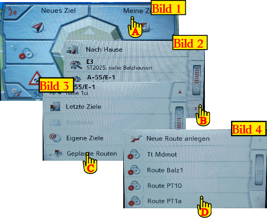Routen navigieren 1