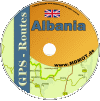 GPS Daten CD Albanien web cd albania