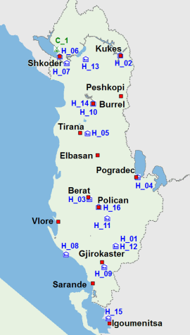 Albanien Unterkunft