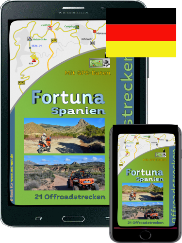 21 Offroadstrecken als Ebook in PDF Ausgangspunkt Fortuna / Spanien