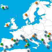 Uebersichtskarte Karte Europa