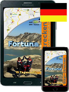 Motorradreiseführer als Ebook in PDF Ausgangspunkt Fortuna / Spanien Motorradreiseführer als Ebook in PDF Ausgangspunkt Fortuna / Spanien