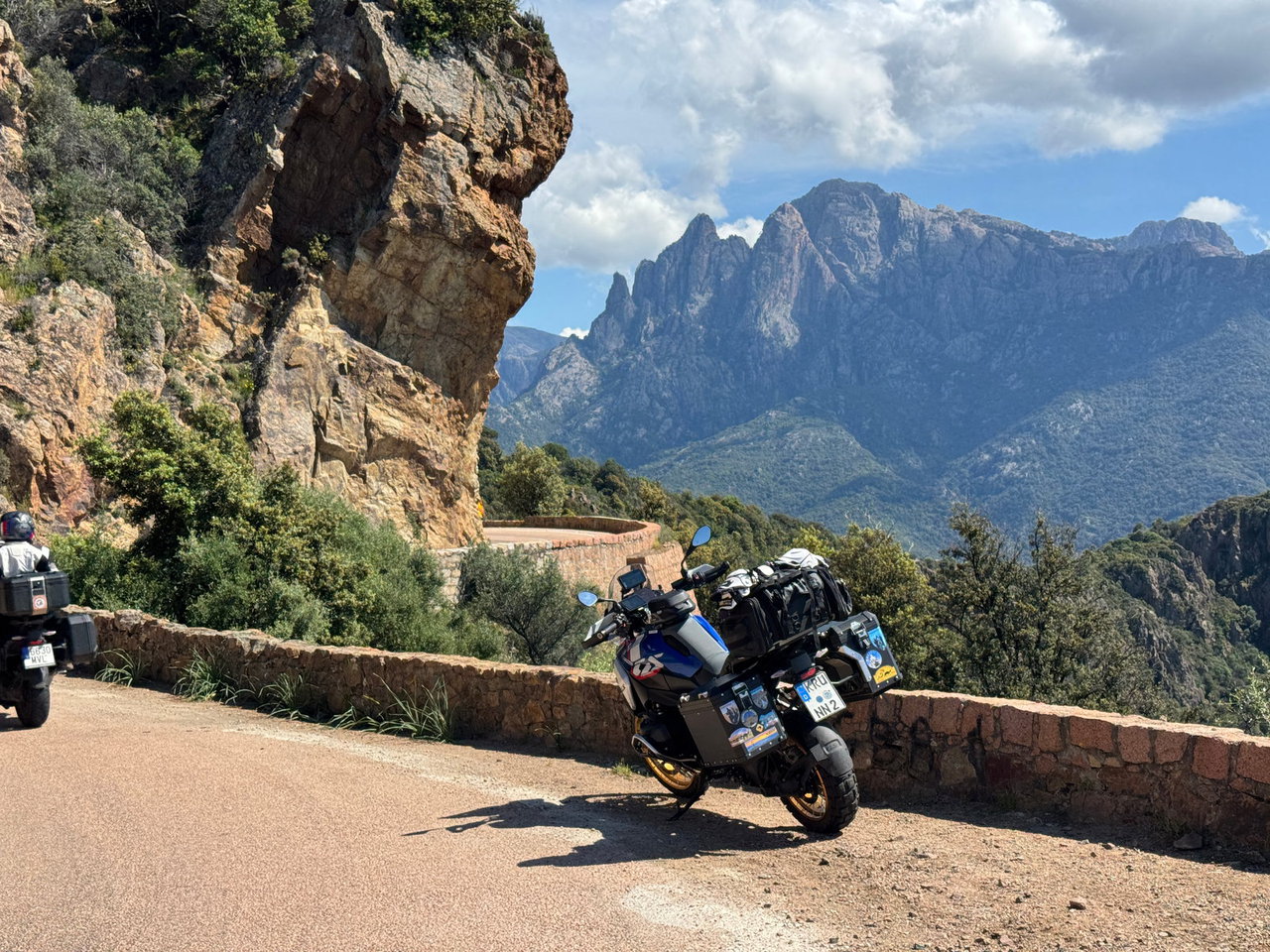 Korsika Motorradtour mit der BMW GS