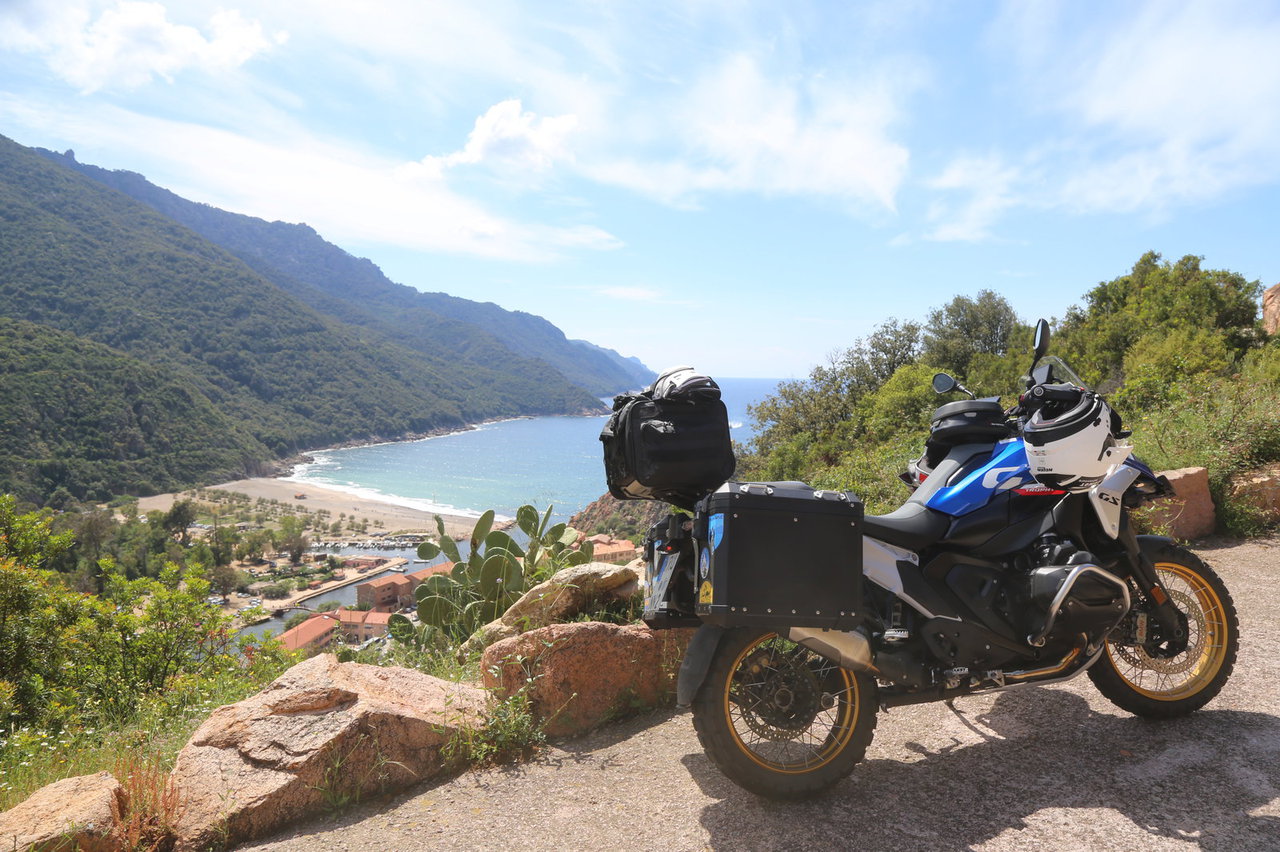 Korsika Motorradtour mit der BMW GS