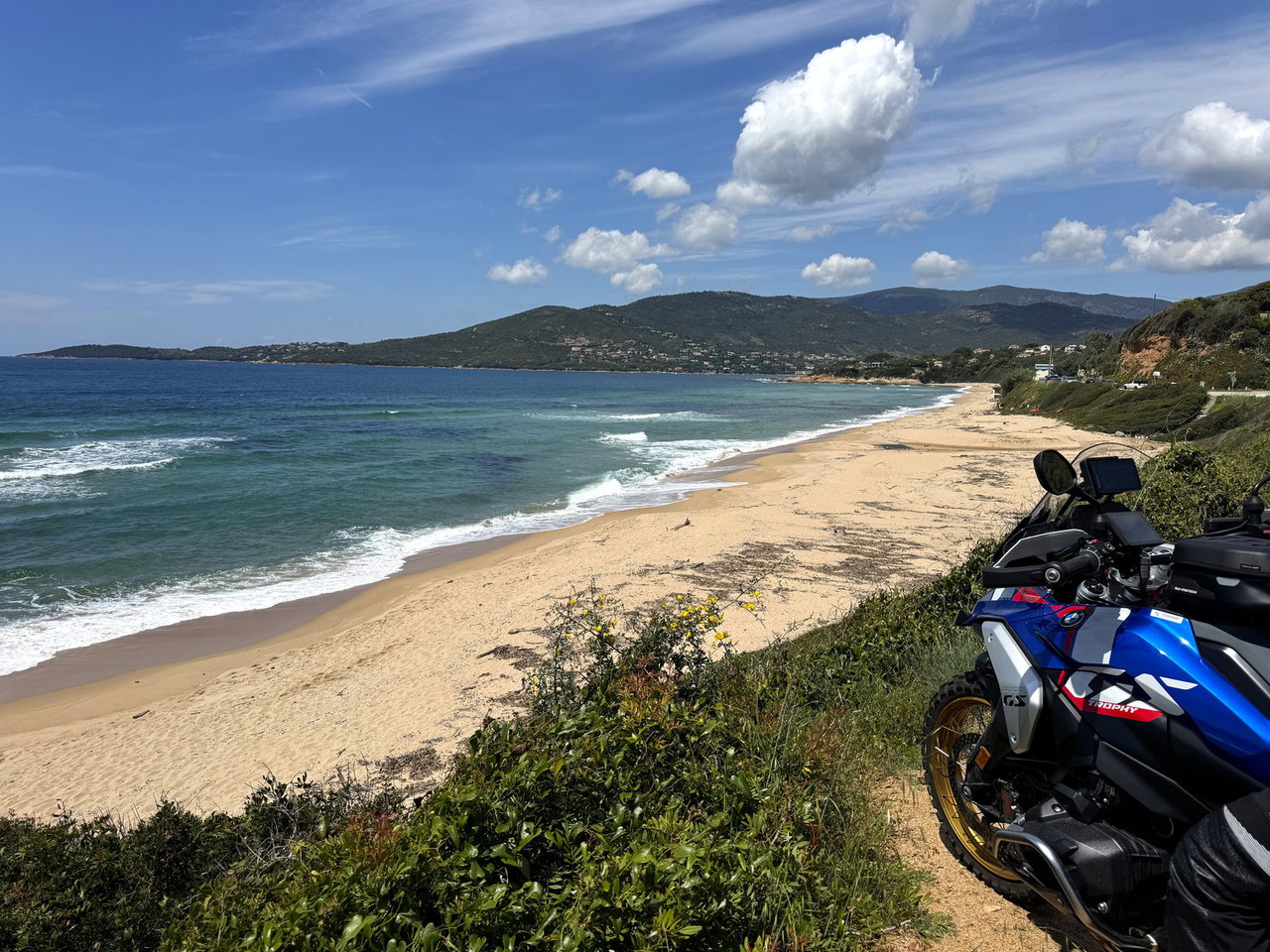 Tolle Strände auf Korsika direkt mit dem Motorrad