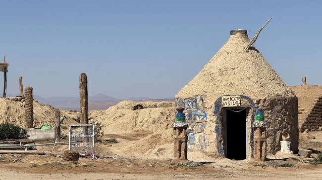 Système historique d'irrigation souterraine dans les paysages arides du sud du Maroc