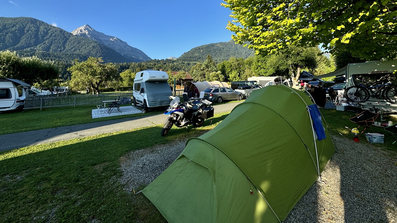 Motorradreisebericht Slowenien von Österreich nach Slowenien mit dem Motorrad