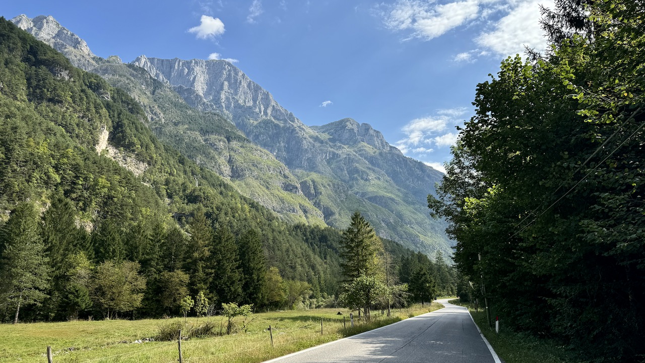 Motorradreisebericht Slowenien von Österreich nach Slowenien mit dem Motorrad