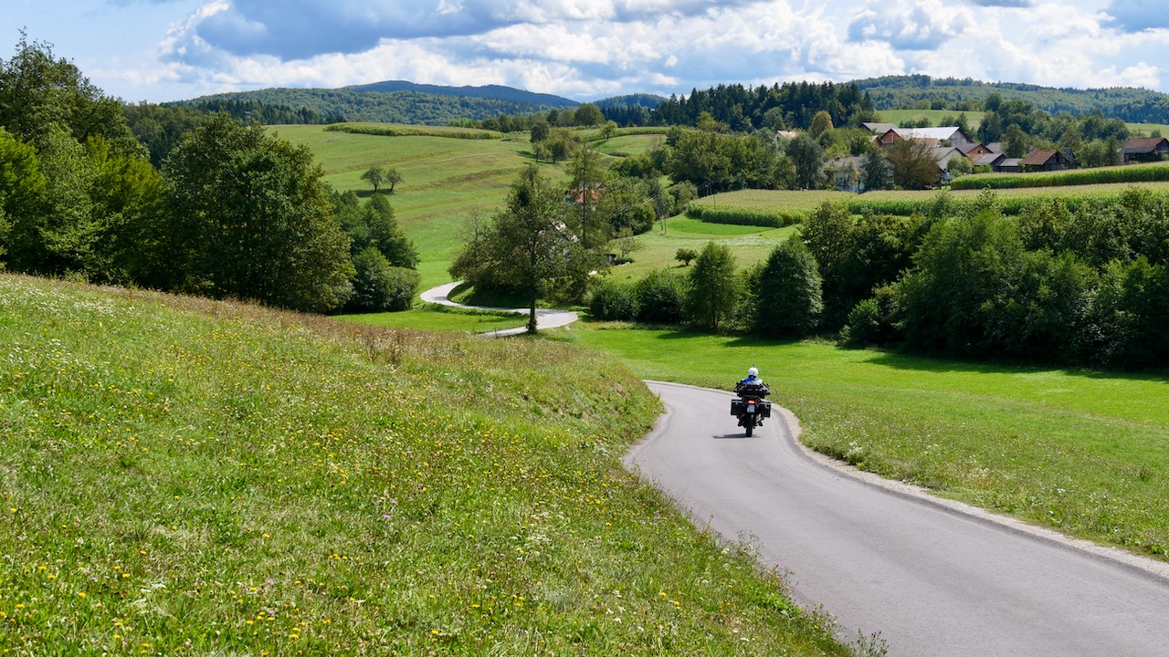 Motorradreise Slowenien als Strassentour mit der BMW 1300 GS