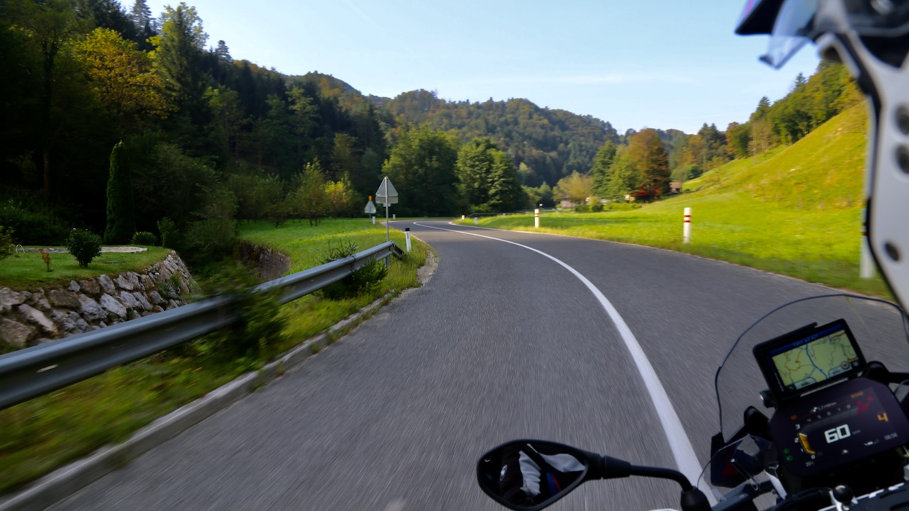 Motorradreise Slowenien als Strassentour mit der BMW 1300 GS