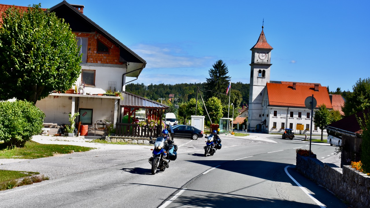 Motorradtouren mit GPX Tracks in Slowenien