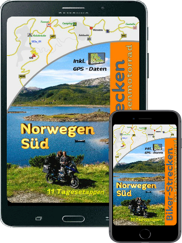 Ebook für Motorradtouren und Strassenmotorrad Südnorwegen bestellen