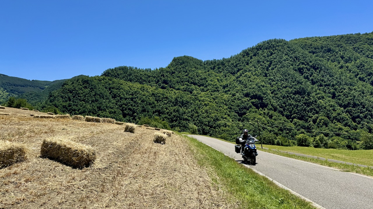 Toskana Passstrassen Motorrad GPX