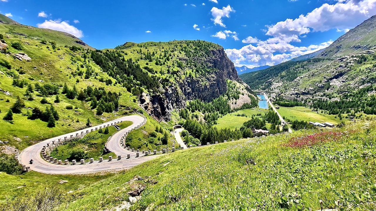 Motorrad Touren in den Seealpen