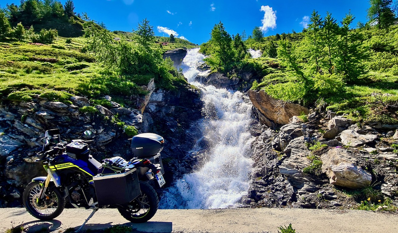 Motorrad Touren in den Seealpen