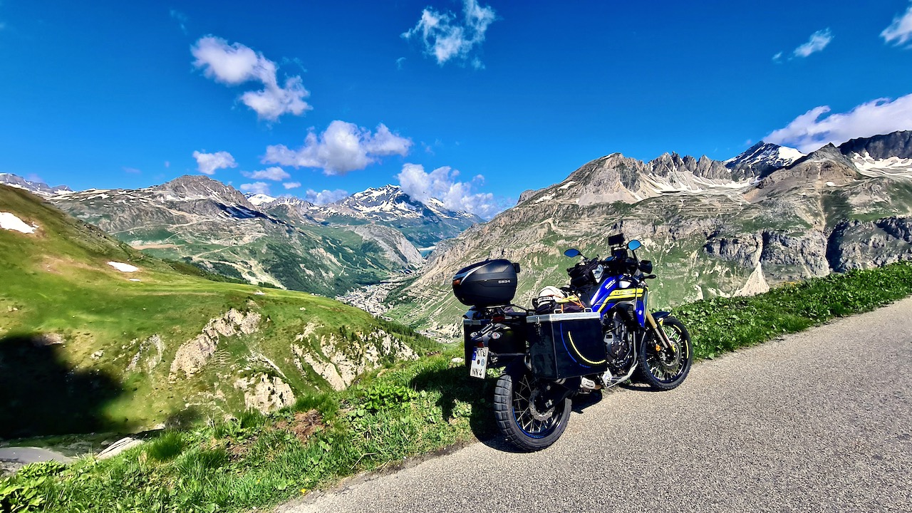 Motorrad Touren in den Seealpen