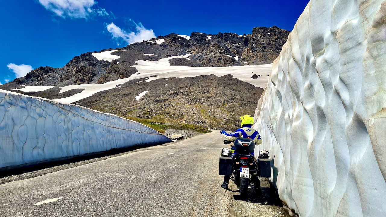 Motorrad Touren in den Seealpen