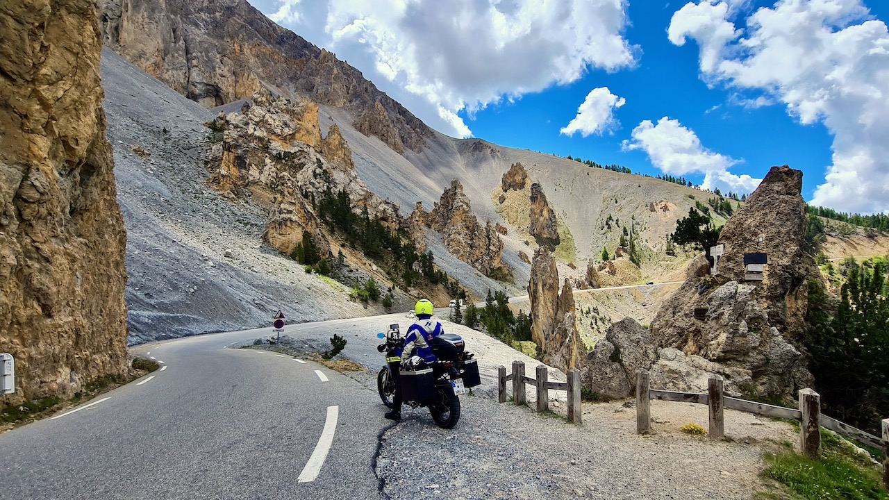 Motorrad Touren in den Seealpen