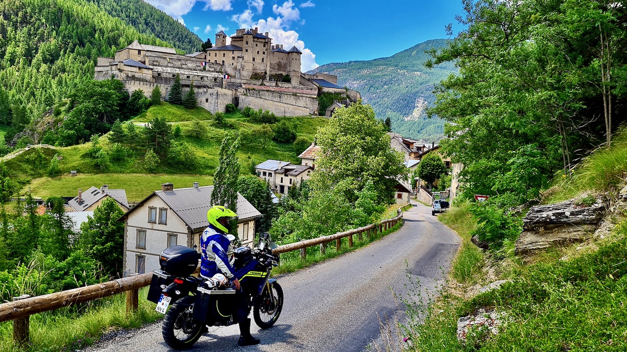 Motorrad Touren in den Seealpen