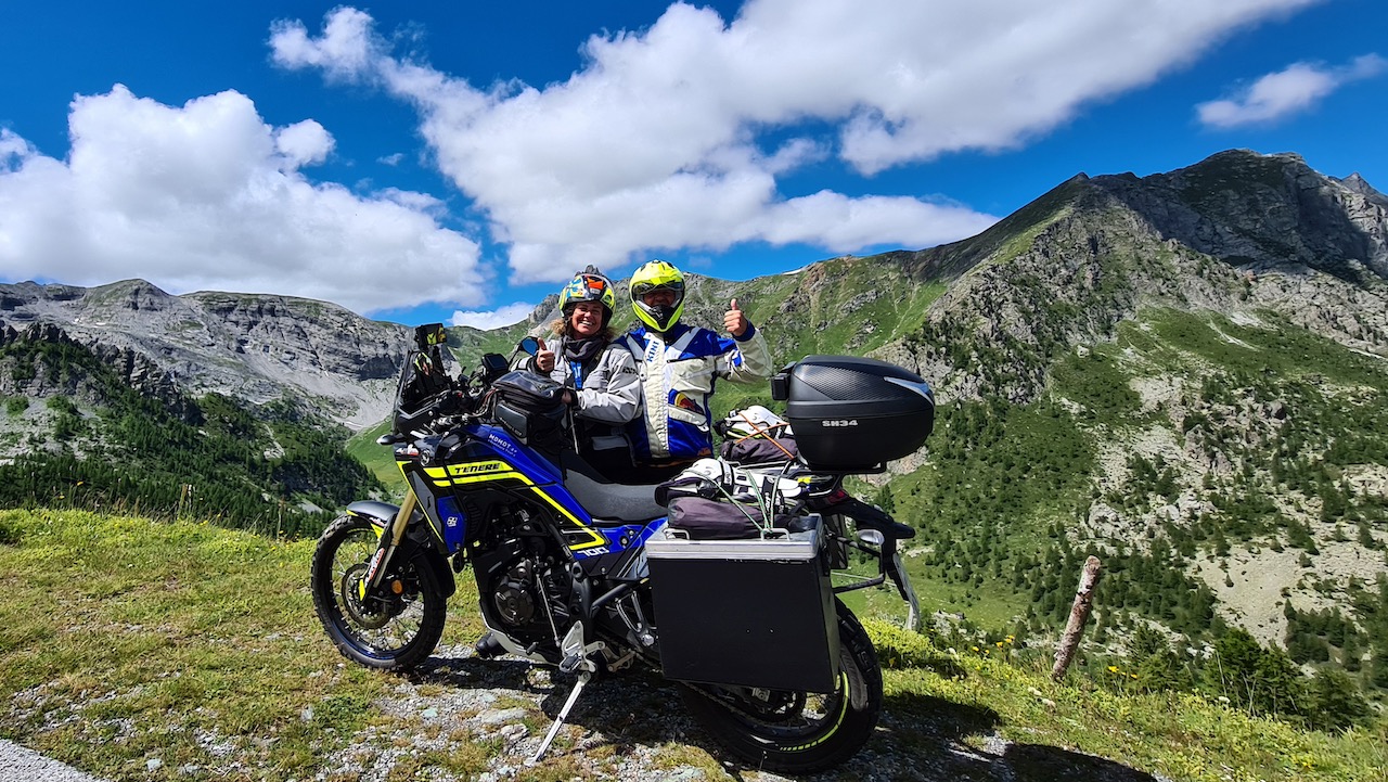 Motorrad Touren in den Seealpen