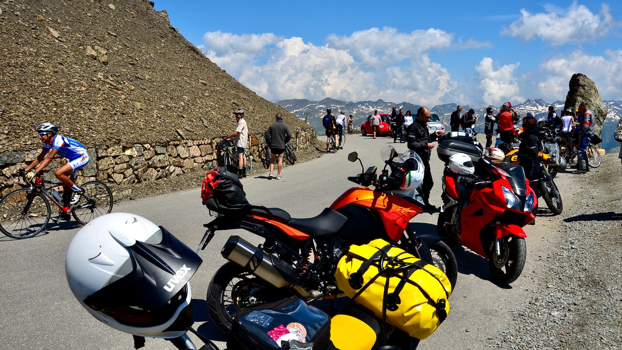 Motorrad Touren in den Seealpen