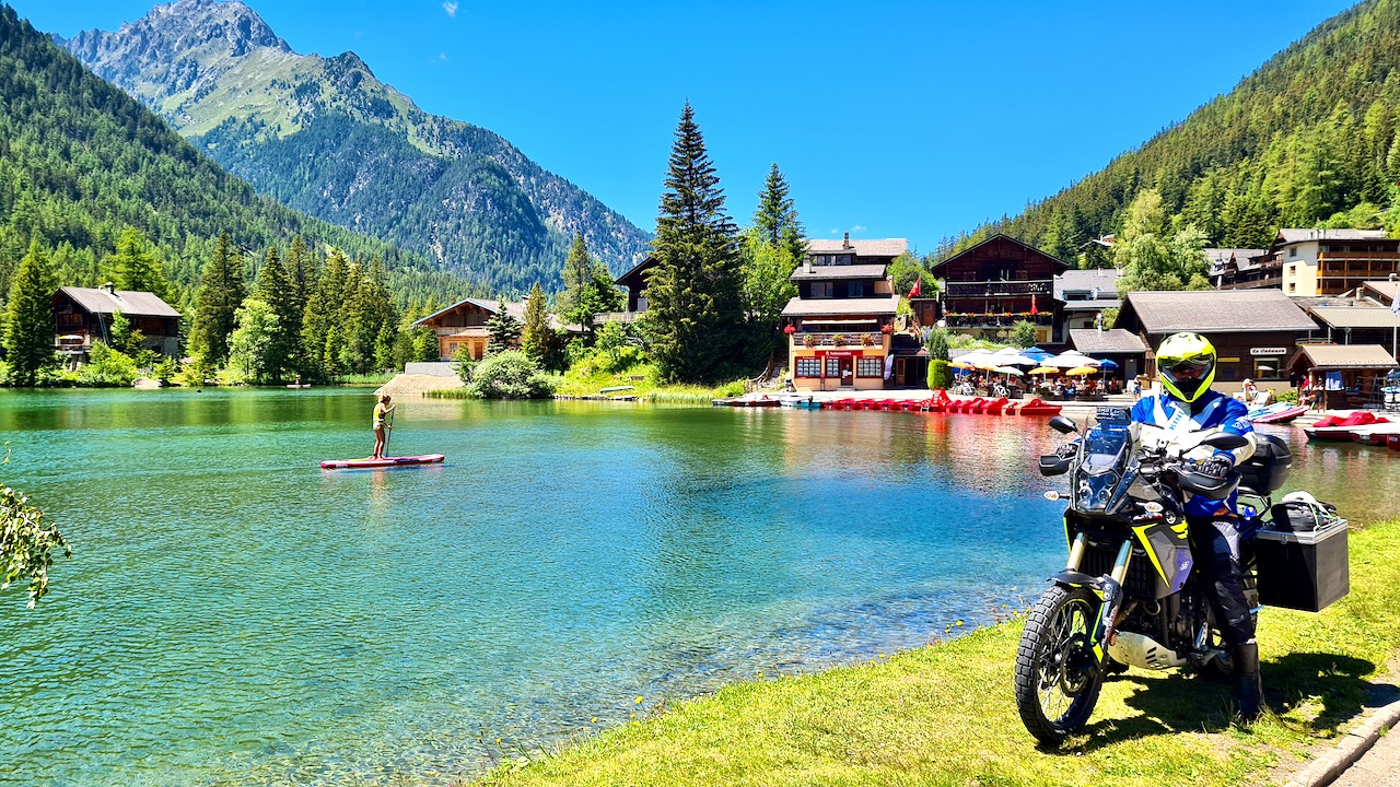 Motorrad Traumstrecken Seealpen