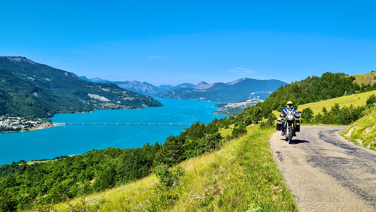 Motorrad Touren in den Seealpen