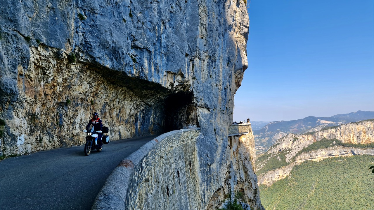 Motorrad Touren in den Seealpen combe Laval