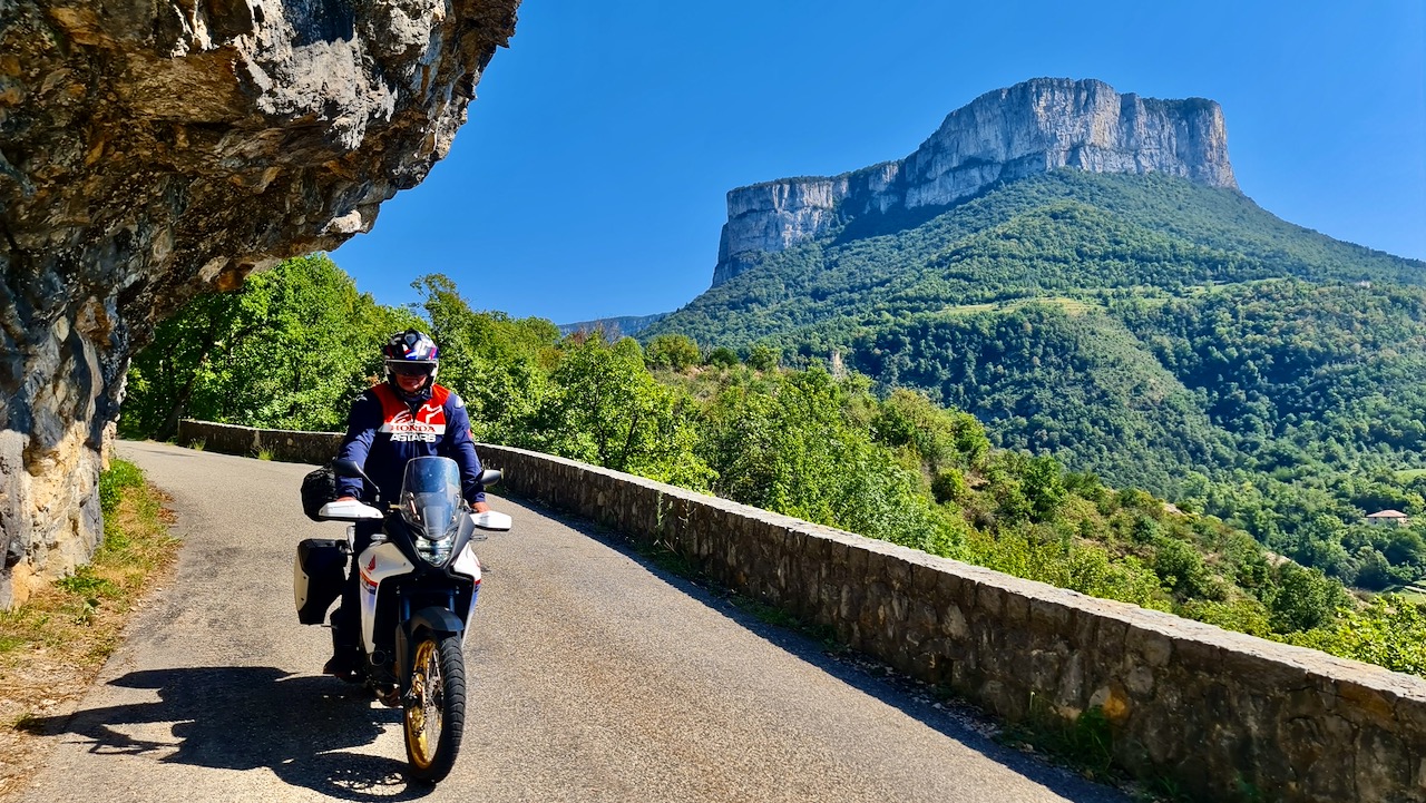 Motorrad Touren in den Seealpen combe Laval