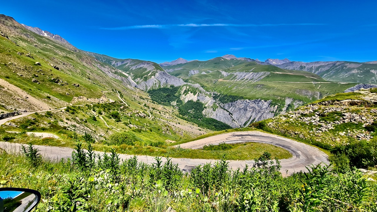 Motorrad Touren in den Seealpen Alp d Huez