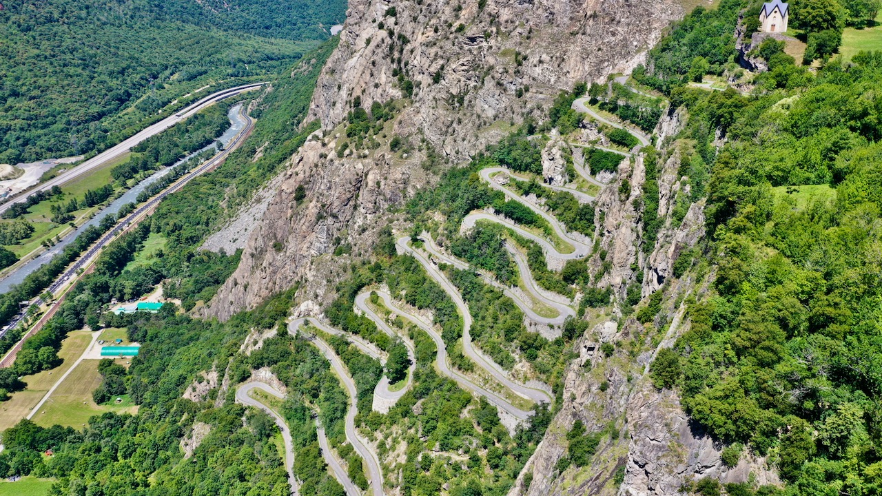 Motorrad Touren in den Seealpen Alp d Huez