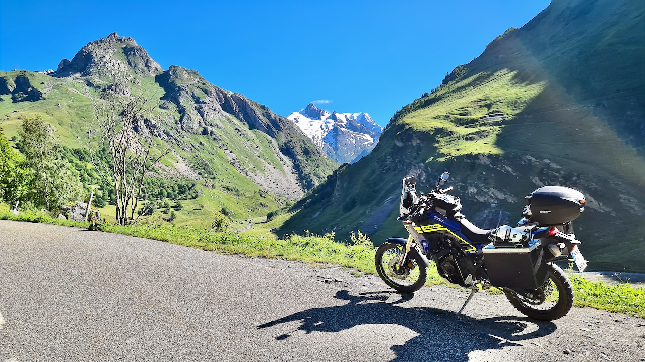 Motorrad Touren in den Seealpen französische Alpen