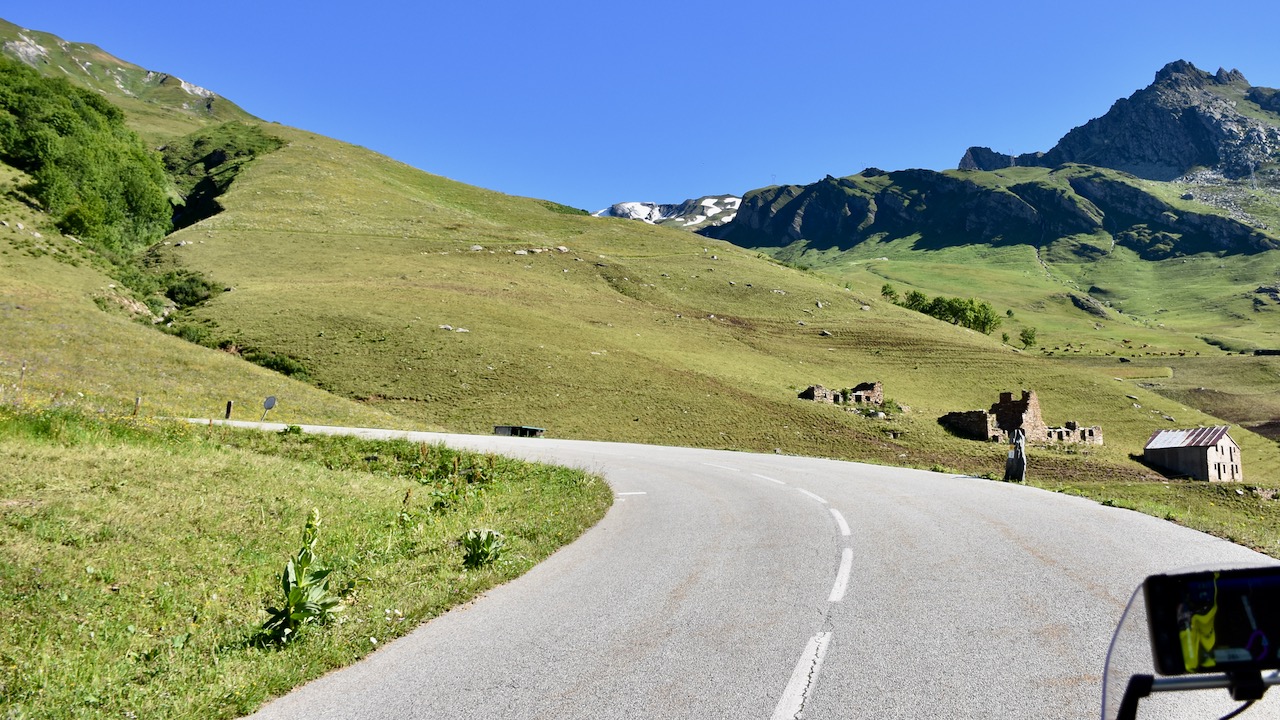 Motorrad Touren in den Seealpen französische Alpen