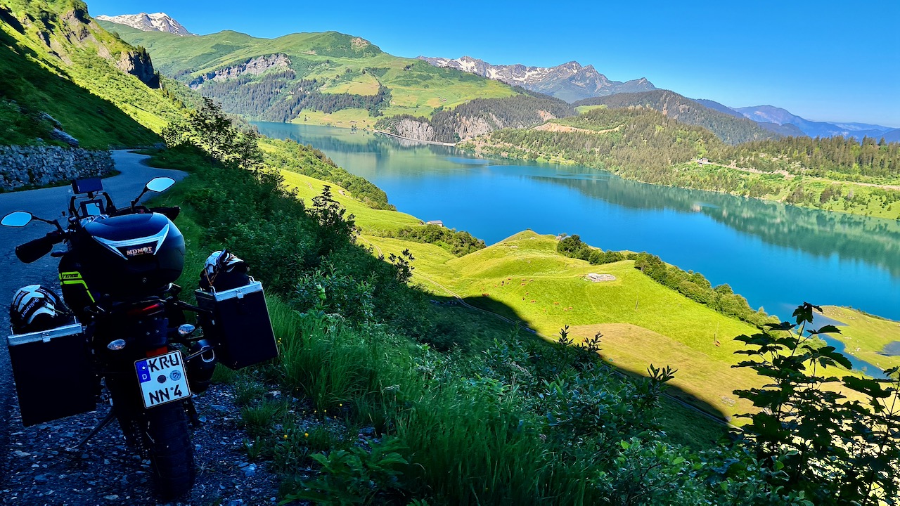 Motorrad Touren in den Seealpen französische Alpen