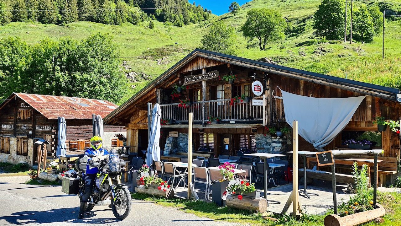 Motorrad Touren in den Seealpen französische Alpen