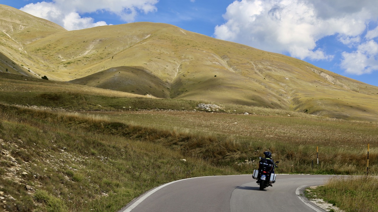 Motorrad Traumstrecken Marken / Umbrien