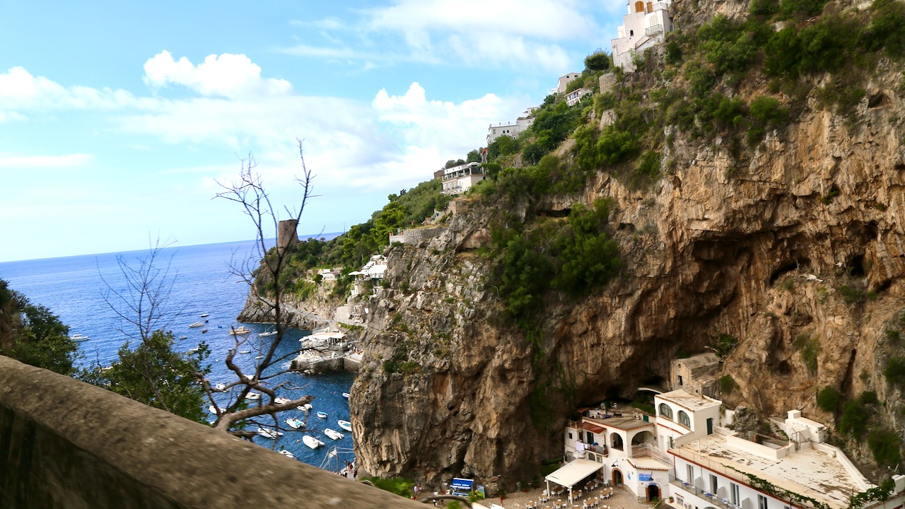 Motorrad Traumstrecken Italien Amalfi Neapel