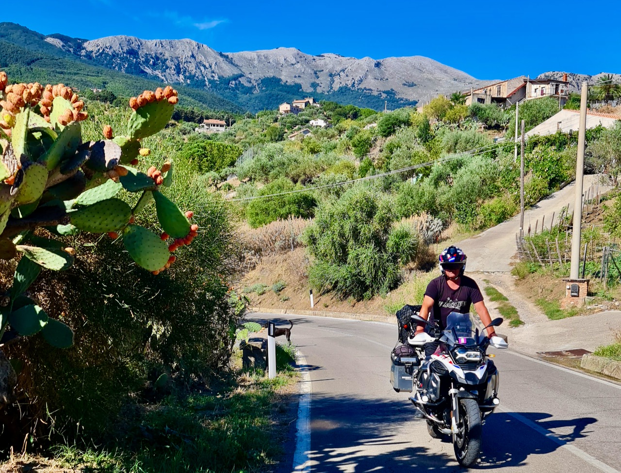 Motorrad Traumstrecken Sizilien Landesinnere Messina-Cefalu-Trapani