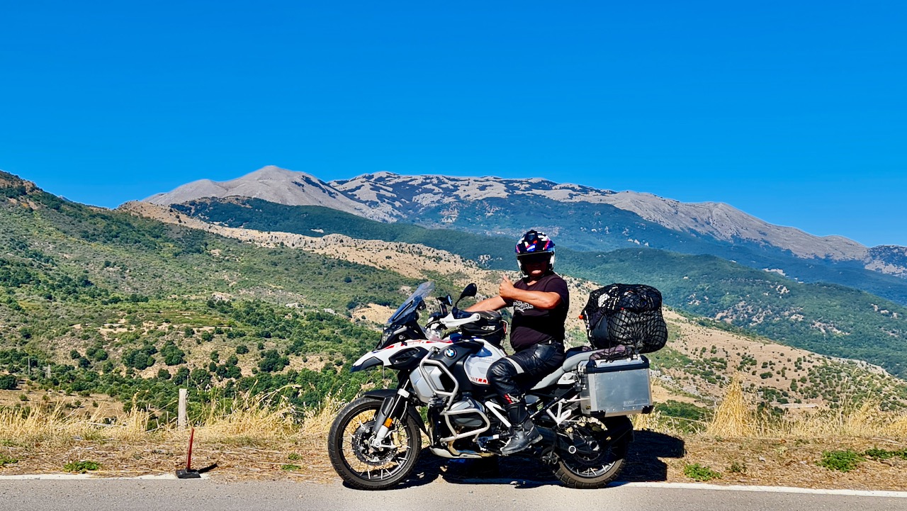 Motorrad Traumstrecken Sizilien Landesinnere Messina-Cefalu-Trapani