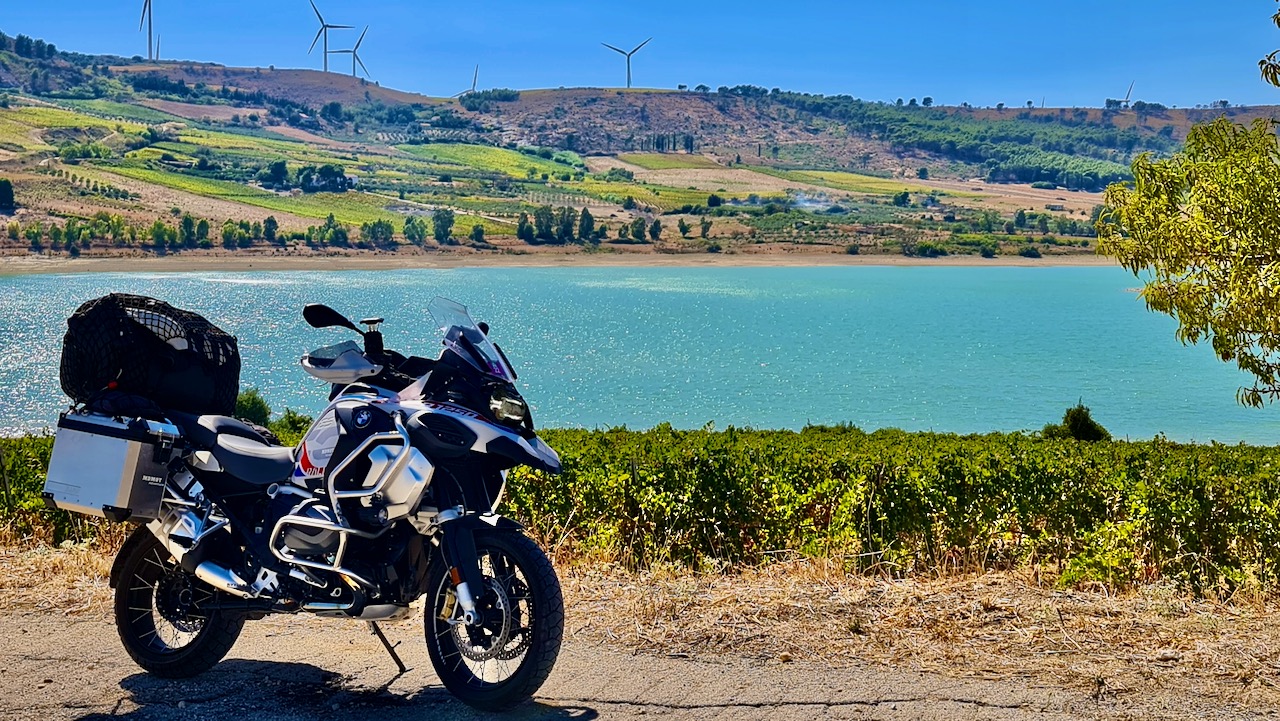 Motorrad Traumstrecken Sizilien Landesinnere Messina-Cefalu-Trapani