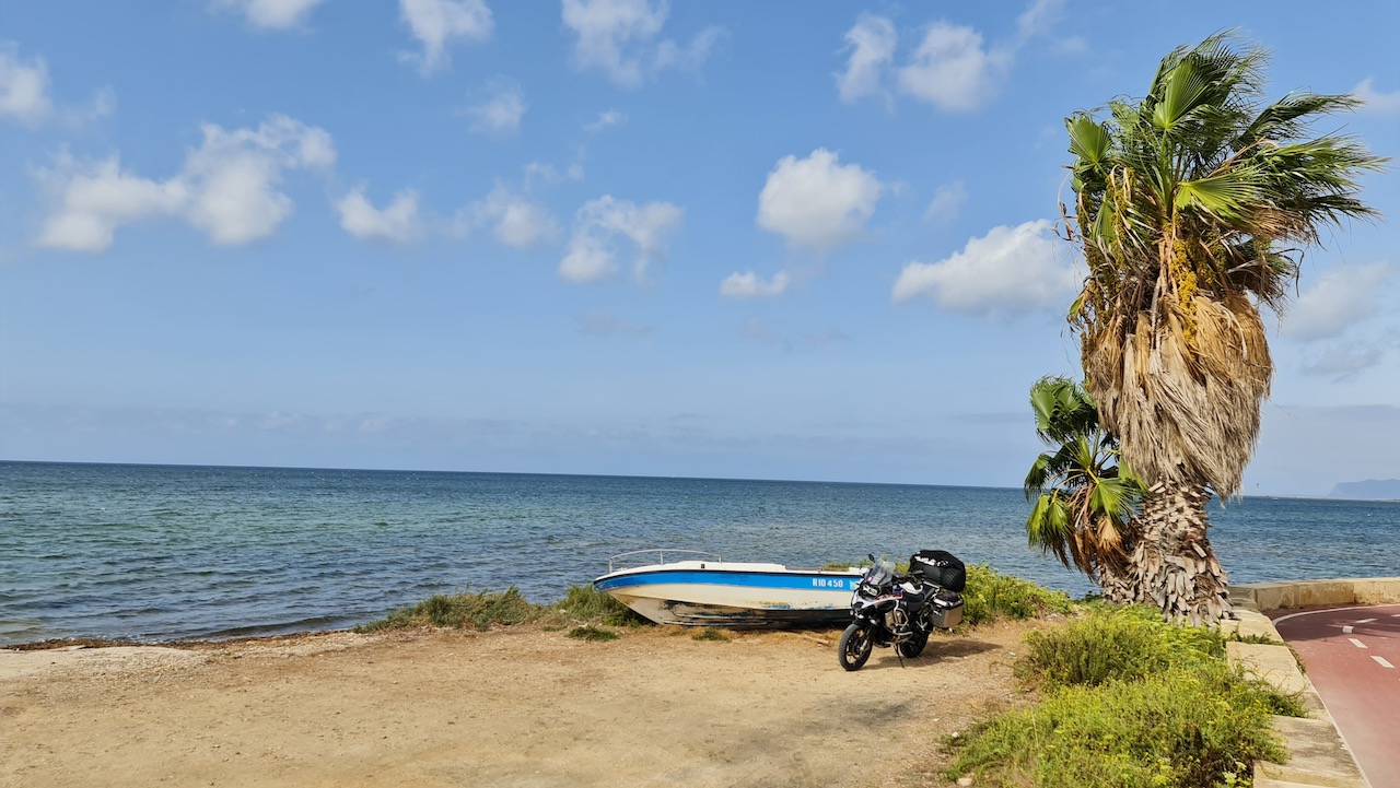 Motorradtour Sizilien Küstenstrasse Motorradreisebericht