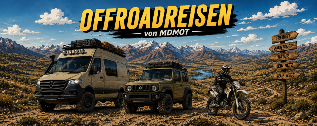 Offroadreise portal von MDMOT mit 4x4 Bus - Camper - Geländewagen - Enduro Offroadreise portal von MDMOT mit 4x4 Bus - Camper - Geländewagen - Enduro